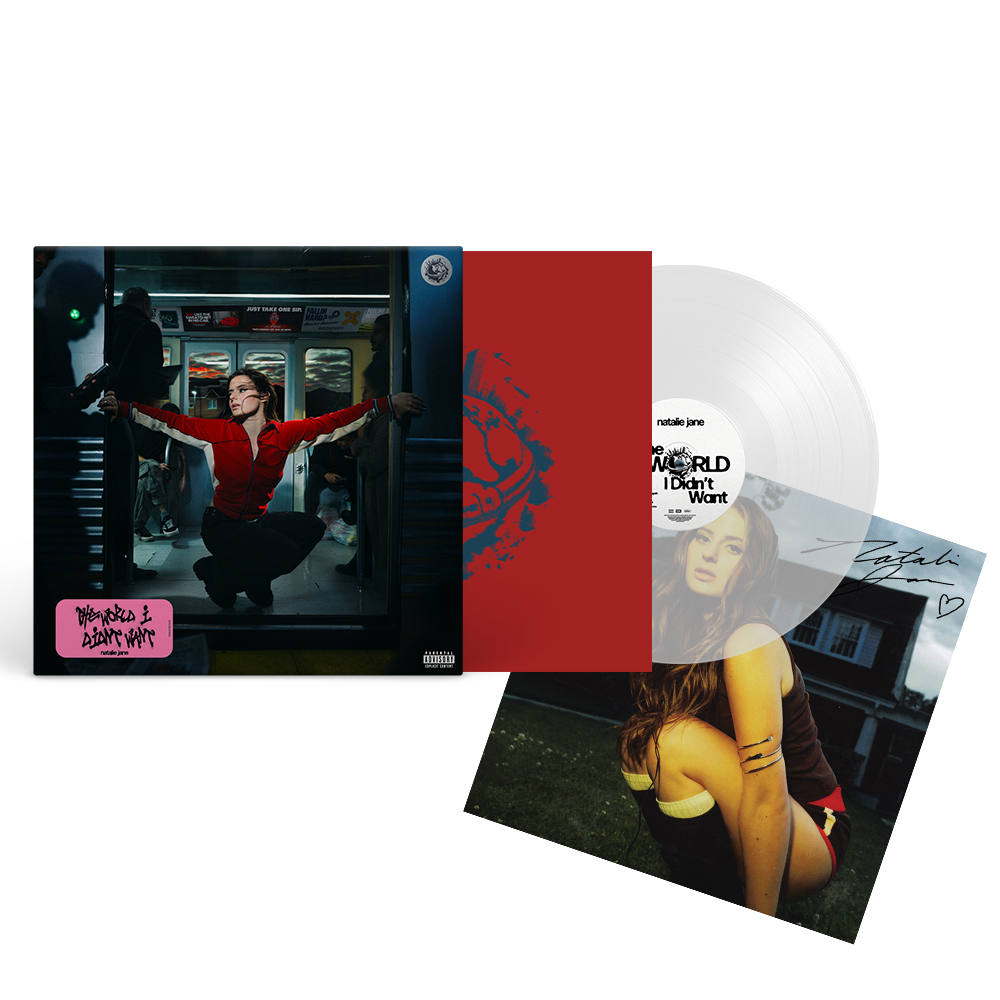 the world i didn’t want (D2C Excl.) Standard Signed Clear Vinyl