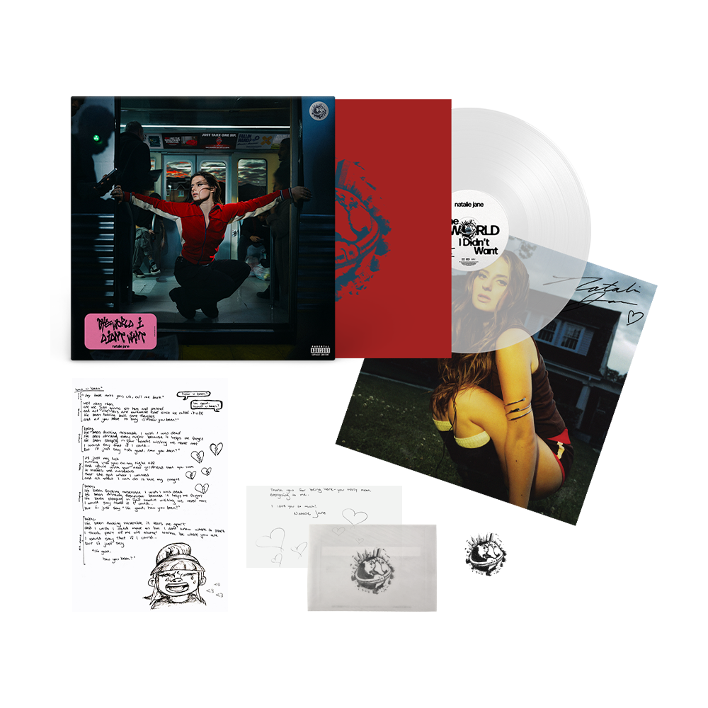 the world i didn’t want (D2C Excl.) Standard Signed Clear Vinyl