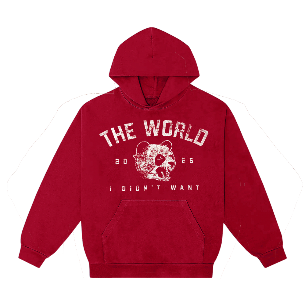 red like the sweatshirt in his car